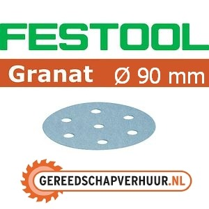 Festool Granat 90 mm en V93 schuurvellen voor de ROTEX 90