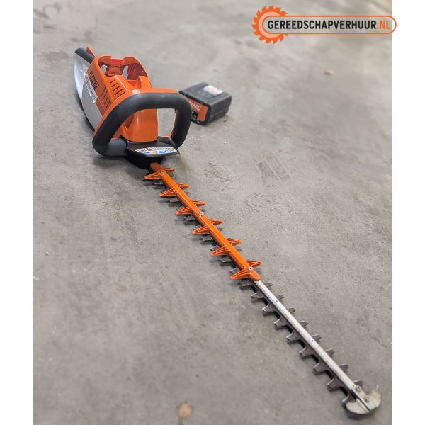 Stihl 60 cm heggeschaar huren accuheggenschaar struikenzaag