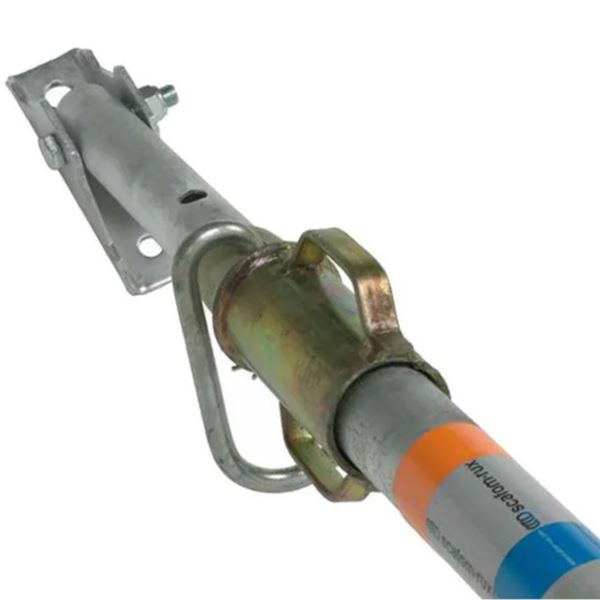 Schoorstempel duw/trek Maximale belasting uitgeschoven 12.5 kN Gevel-stempel maximalasting ingeschoven 34.5 kNl
