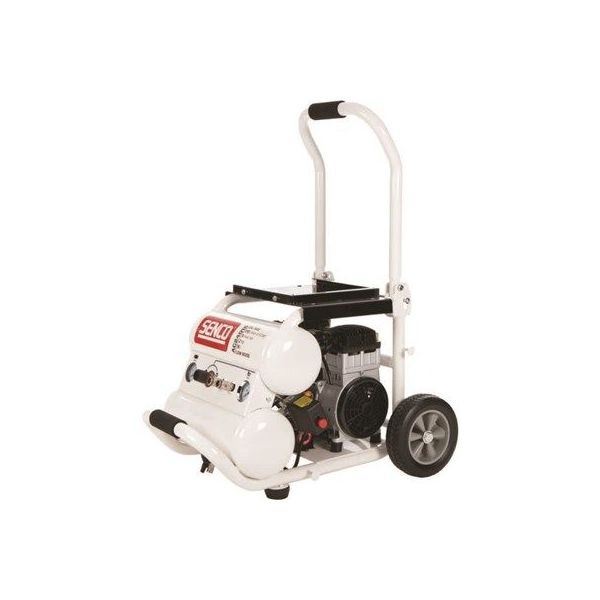 Geluidsarme compressor huren Utrecht Geluidsarme compressor senco 16 liter tank 170 liter/minuut AC24016 huren
