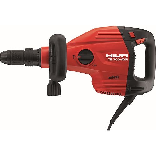 Hilti breekhamer TE700 huren Schoorsteenmantel slopen met de Hilti breekhamer