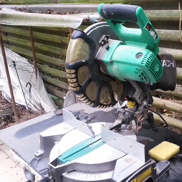 Afkortzaag Hitachi C10FCH laser Afkortzaag Hitachi C10FCH laser