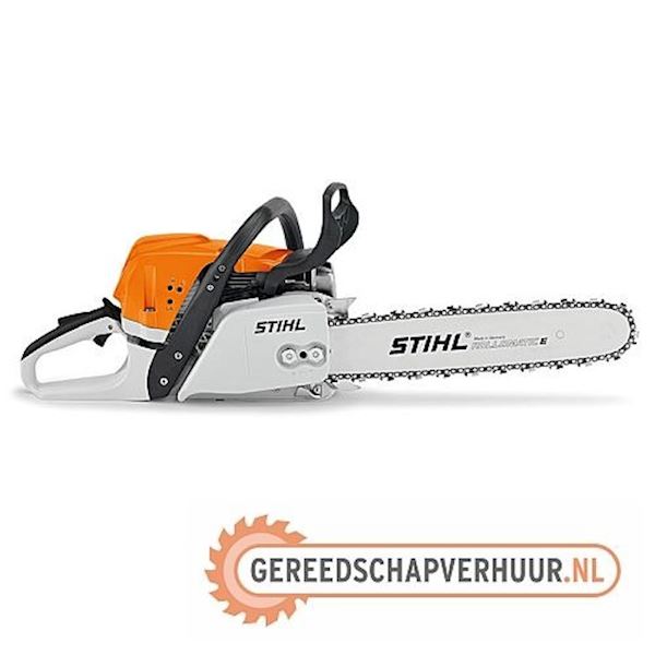 Benzine kettingzaag huren Sterke 50 cm Stihl benzine kettingzaag huren Utrecht