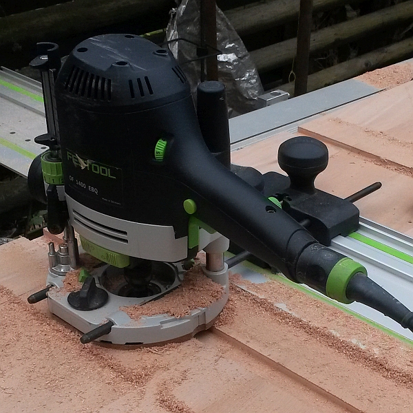 Festool OF1400 bovenfrees huren Festool OF1400 bovenfrees huren, met lineaal