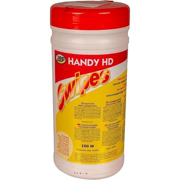 ZEP reinigingsdoekjes 100 stuks ZEP Handy HD Swipes vochtige reinigingsdoekjes